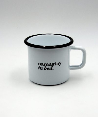 Emaille Becher / Namastay