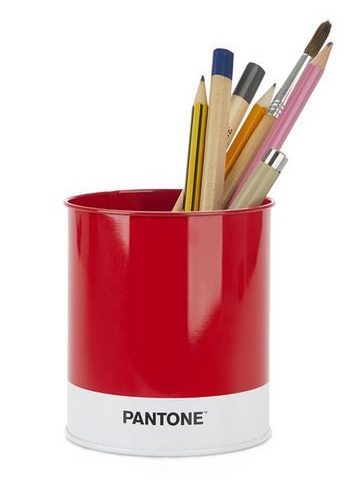 Stiftehalter / Pantone rot