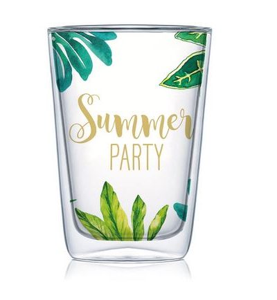 Latte Macchiato Glas / Jungle