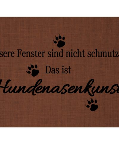 Fußmatte / Unsere Fenster sind nicht schmutzig...