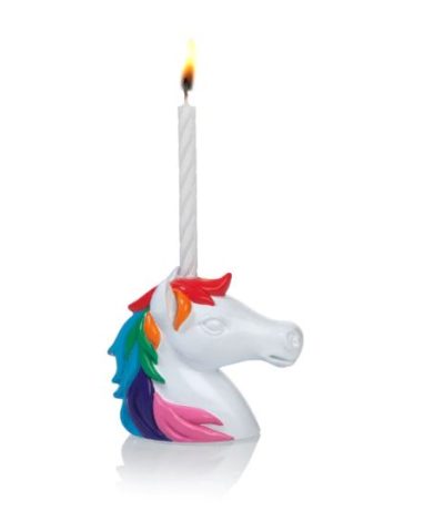 Geburtstagskerzenhalter / Einhorn