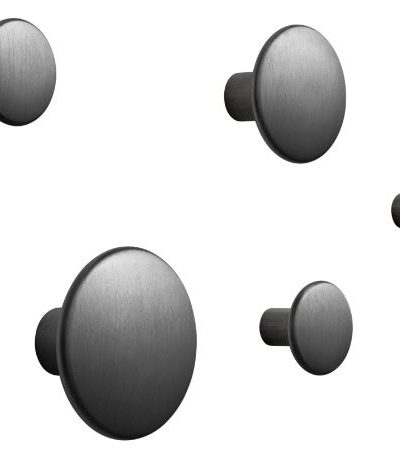 Wandhaken Dots 5er Set metall
