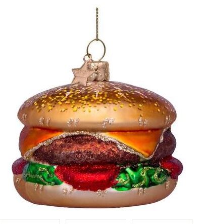 Baumschmuck / Hamburger