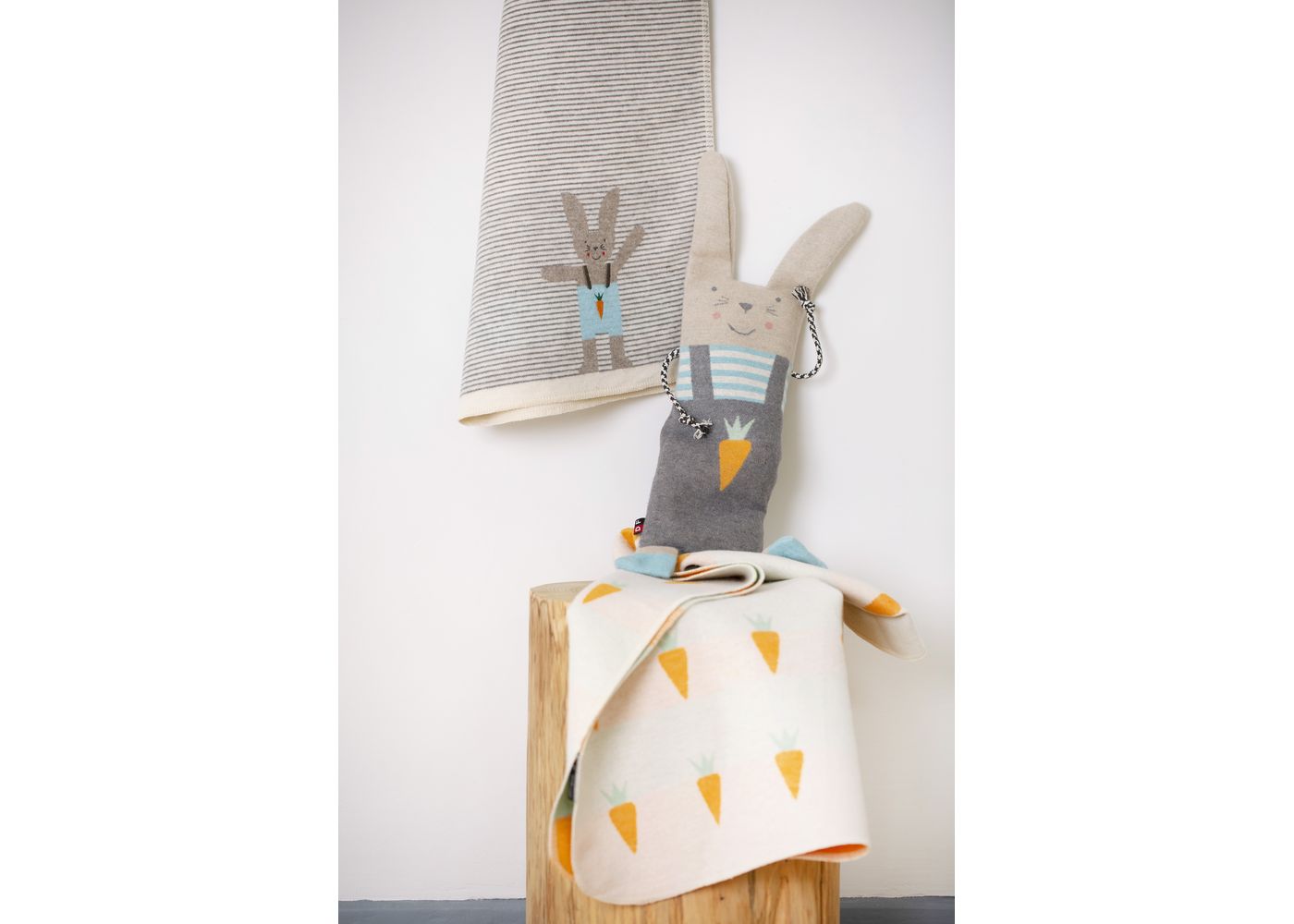 Decke in Puppe Hase2