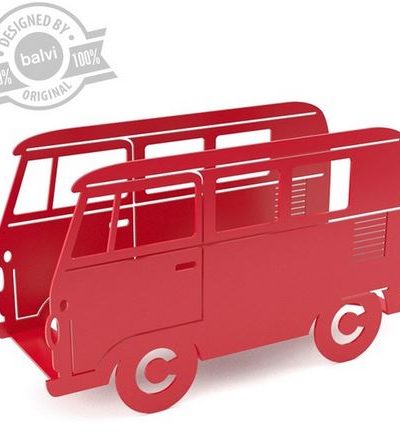 Zeitungsständer Van / Rot