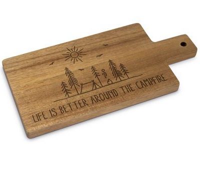 Holzbrett / Pure Campfire