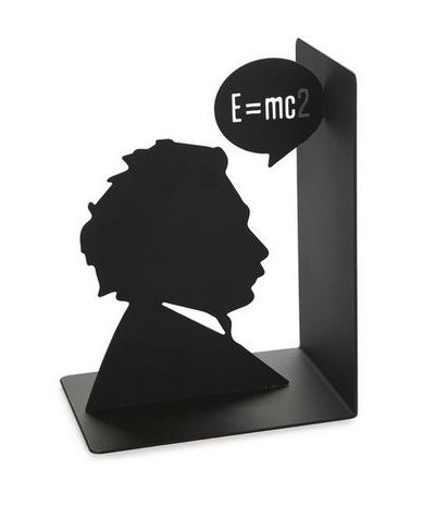 Buchstütze / Einstein