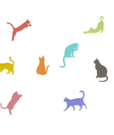Glas Marker / Katze