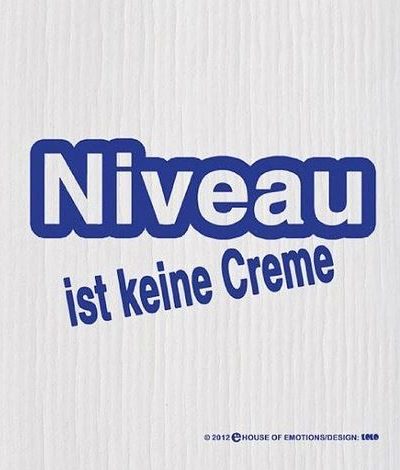 Spüllappen / Niveau