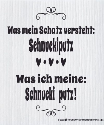 Spüllappen / Schnuckiputz