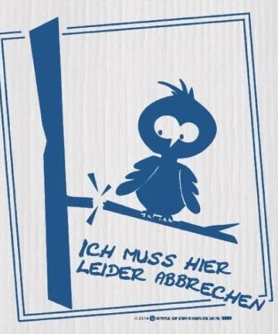 Spüllappen / Vogel