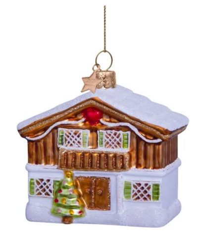 Baumschmuck / Ski Lodge