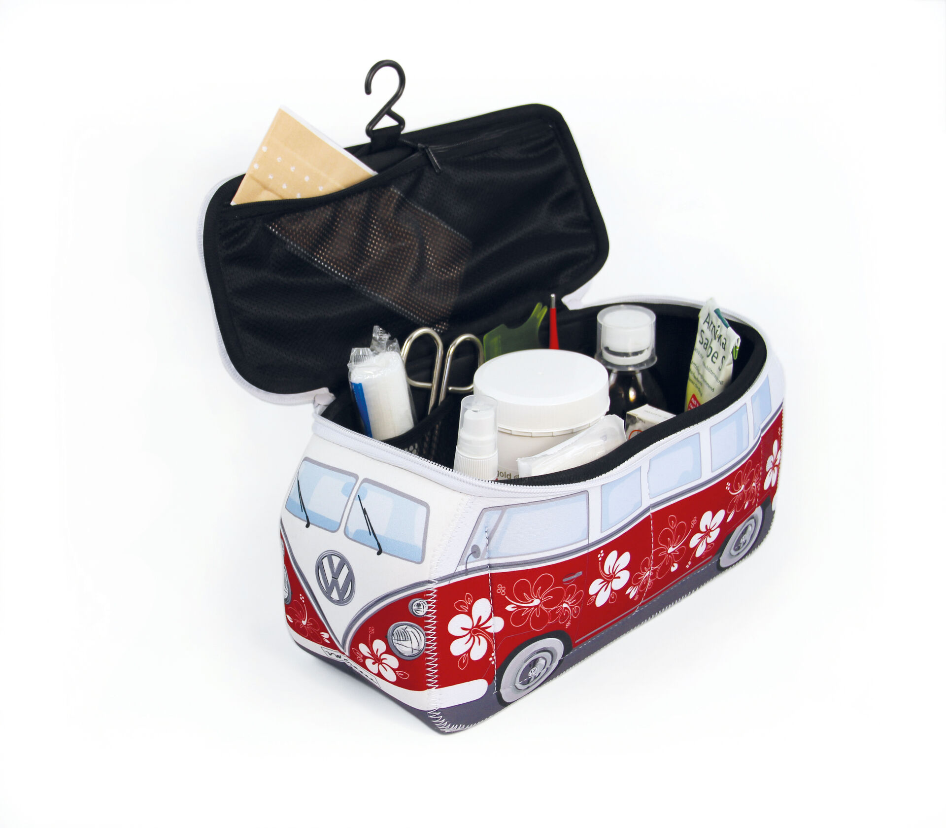 VW T1 Bus Neoprentasche Blume1