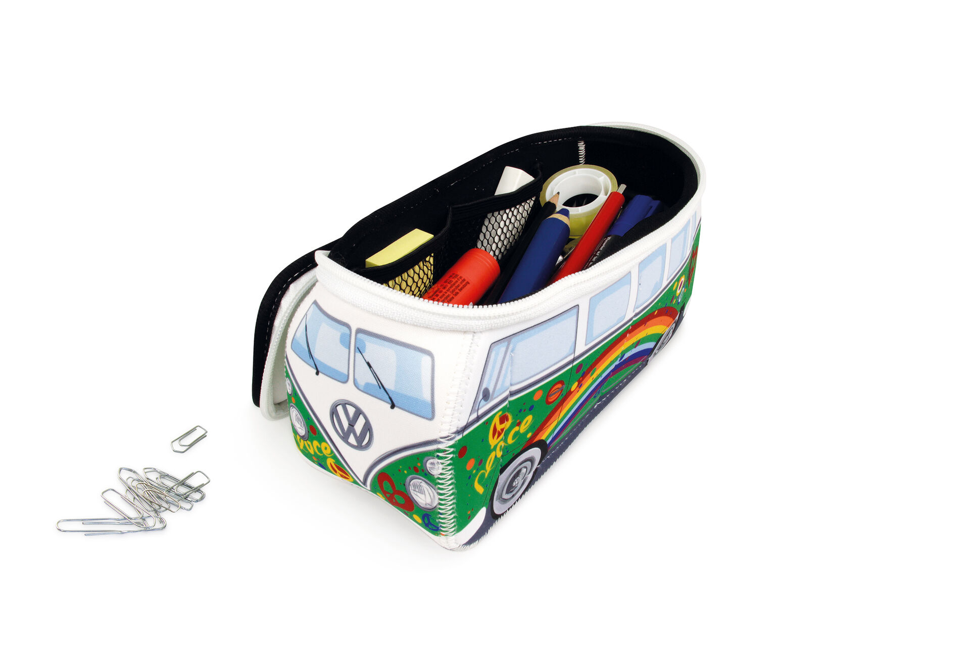 VW T1 Bus Neoprentasche Peace klein1
