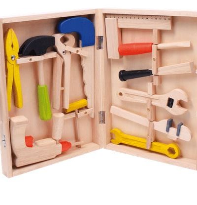 Holzspielzeug / Werkzeugkoffer