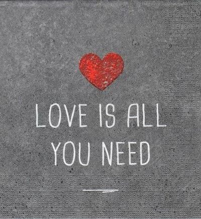 Servietten / Love is all you need