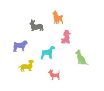 Glas Marker / Hunde
