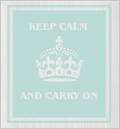 Spüllappen / Keep Calm
