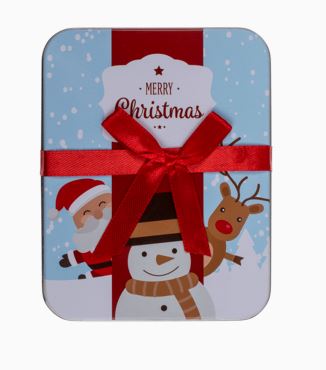 Geschenkdose / Schneemann