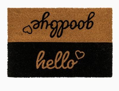 Fußmatte / Hello-Goodbye